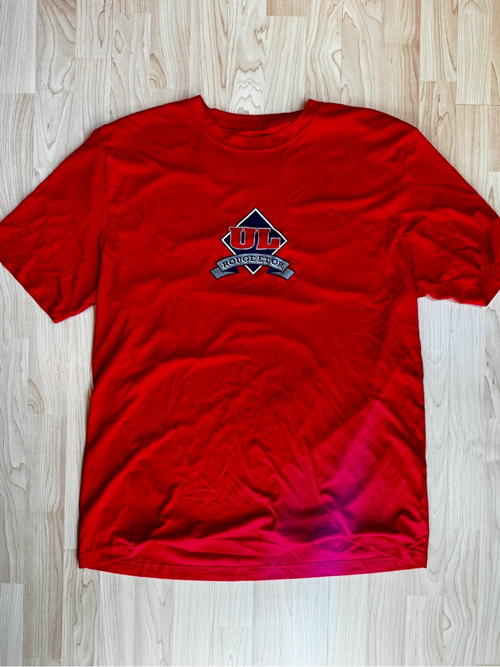 UL Branded Red Short-Sleeve Men’s T-Shirt